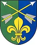 Blason de Šebestěnice