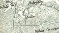 Żalin sur la carte D. G. Reymann (XIXe&nbsp;siècle).