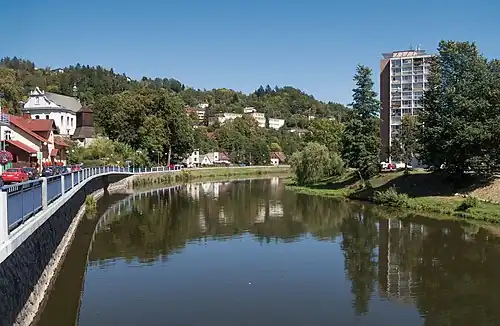 La Jizera à Železný Brod.
