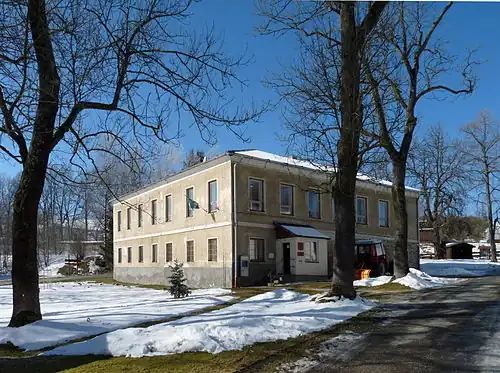 Želnava : la mairie.
