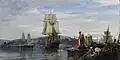 La Sortie du port, Pinacothèque nationale d'Athènes
