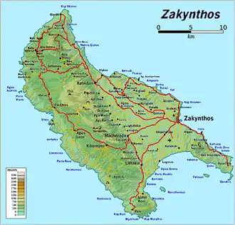 L'île de Zante