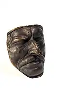 Copie de la masque mortuaire de Theódoros Kolokotrónis.