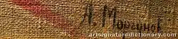 signature d'Alekseï Morgounov