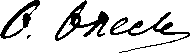 signature d'Alexandre Olès