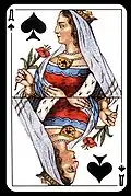 Dame de pique, portrait russe.