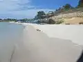 Vue de la plage.