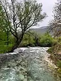 La rivière Belešnička, en Macédoine du Nord. Mai 2022.