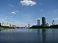 Panorama du lac municipal