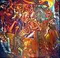 Former à l'enfance lointaine, 1980. Toile, huile. 130&nbsp;×&nbsp;130&nbsp;cm.