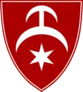 Armoiries de Zaslava du XVIe siècle
