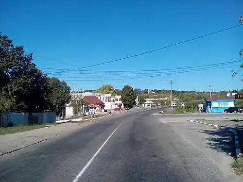 Le village d'Hryhorivka.