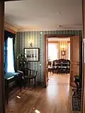 Intérieur de la maison.
