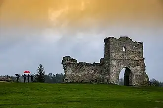La porte.