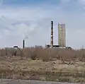 Mine 50-letiya Oktyabrskoy revolyutsii (ru) (50e anniversaire de la Révolution d'Octobre) et centrale Karaganda CHPP-1 (ru)