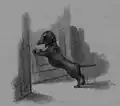 Illustration  de Kachtanka d'Anton Tchekhov (1892).