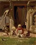 Enfants et poussins - Collection particulière
