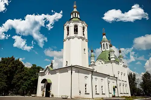 Église de l'Exaltation de la Croix de Tioumen (Sibérie).