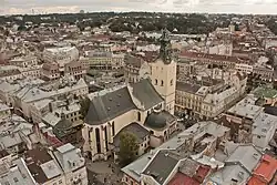 Cathédrale de l'Assomption-de-la-Bienheureuse-Vierge-Marie de Lviv.