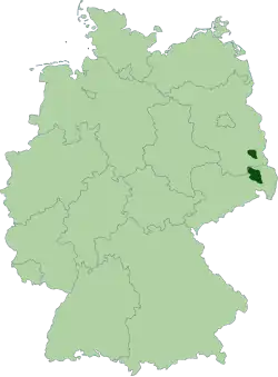 La zone linguistique sorabe en Allemagne