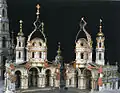 maquette du couvent de Smolny