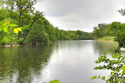 étendue d'eau.