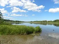 Une rive du lac.