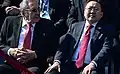 Le président cubain Raúl Castro et le président mongol Tsakhiagiin Elbegdorj