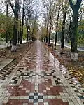 ruelle devant la gare