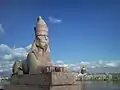 Sphinx d'Amenhotep III.Saint-Pétersbourg.