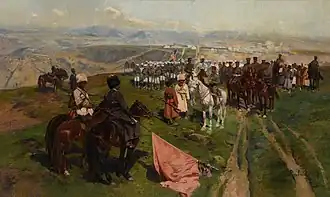 Description de l'image Рубо. Конец Кавказской войны.jpg.