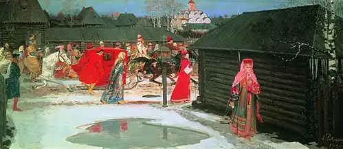 Le cortège de mariage au XVIIe&nbsp;siècle, 1901