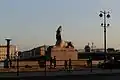Vue d'un des sphinx