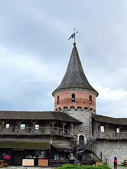 Une tour de la forteresse