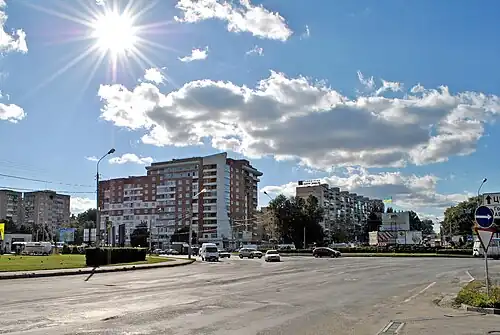 La M12 à Ternopil.