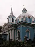 Vue de l'église ND de Smolensk