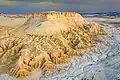 הר_צין (he), montagne dans la réserve naturelle de Shmurat Makhteshim ‘En Yahav, dans la région de En Yahav, au Néguev. Novembre 2020.