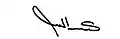 Signature de Abdel Fattah al-Sissiعبد الفتاح السيسي