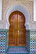 Zellige du Palais El Mechouar, à Tlemcen en Algérie, bâti au XIIIe siècle.