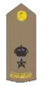 lieutenant-colonel (arabe : مقدم)