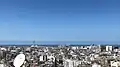 Vue du haut de l'immeuble Liberté.