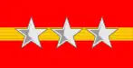 Insigne de col d'un sergent-major dans l'armée impériale du japon.