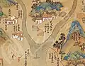 Carte de Taïwan de l'ère Kangxi