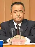 Erken Tuniyaz (zh), président de la région ouïghoure du Xinjiang