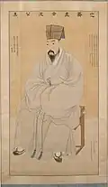 Portrait de Sim Deuk-gyeong