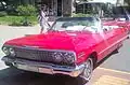 Chevrolet Impala Convertible 1963 louée par Bond à San Monique
