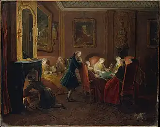  1735 (ca) - Joueurs de cartes