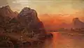 Indian Hunter at Sunset, vers 1885, musée d'Art d'El Paso