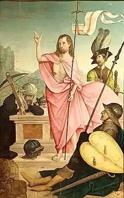 Juan de Flandes, La Résurrection du Christ&nbsp;(es), 1508.