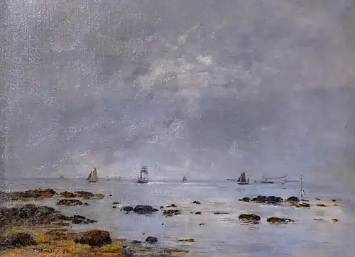 Marine - le calme, 1882 Eugène Boudin